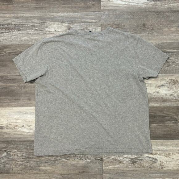 Vintage 90s Polo Ralph Lauren Heather Gray Mens XL Pony Logo Blank T-Shirt - Picture 2 of 7
